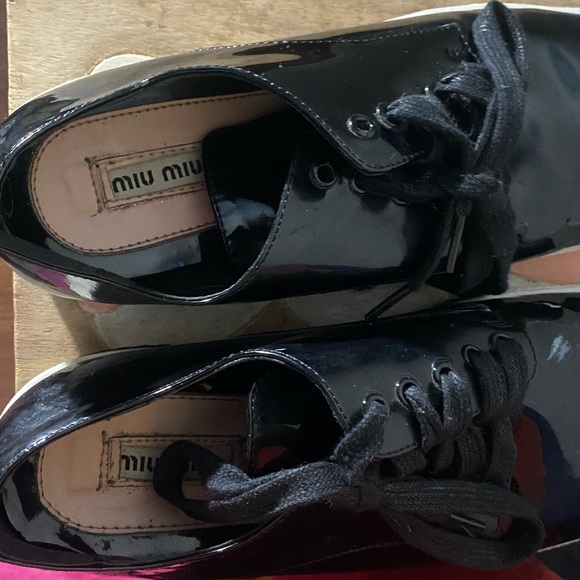 Miu Miu Platform Oxfords - Picture 2 of 5